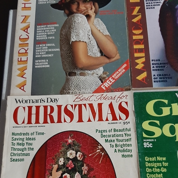 10 1970's Needlework Craft Magazines Good Housekeeping Woman's Day American Home - Picture 2 of 13